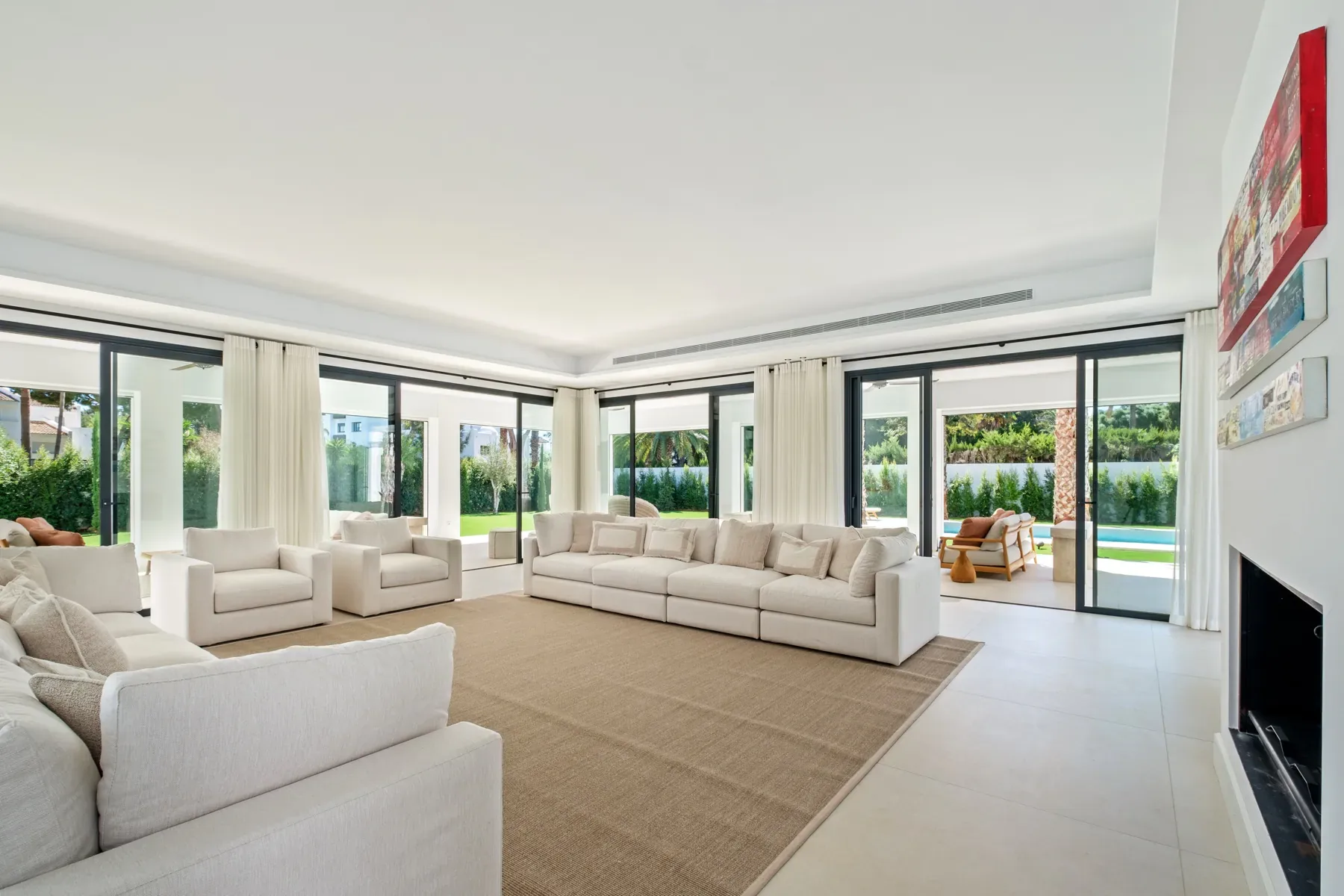 Villa Byblos, Sotogrande: Living room Villa Byblos, Sotogrande: Living room